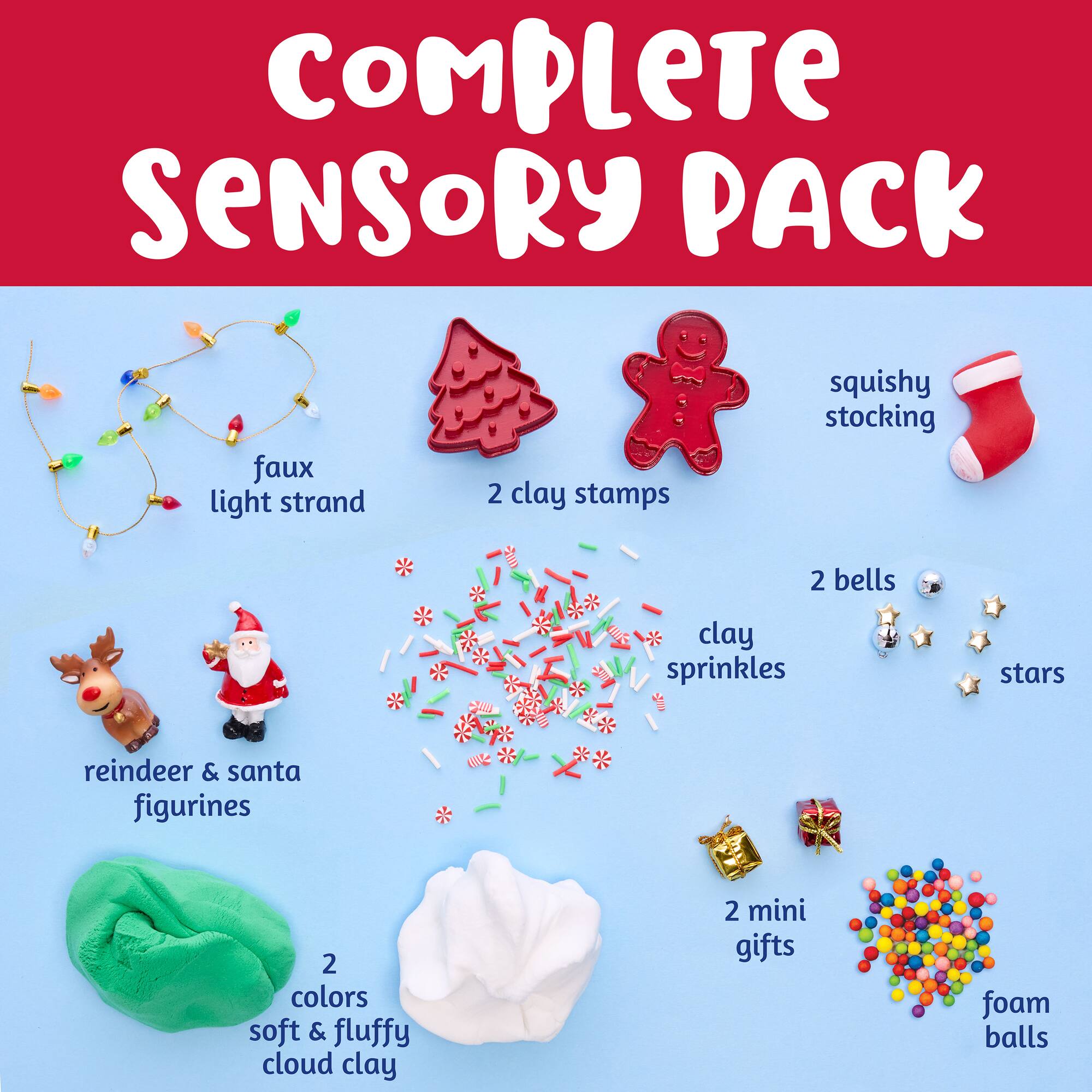 Creativity for Kids® Sensory Pack Christmas